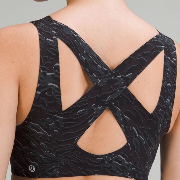 Lululemon Enlite Front-Zip Bra High Support A-DDD Cups Size 38C - Picture 1 of 7